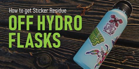 how to get stains off the outside of a hydro flask|3 Ways to Clean a Hydro Flask